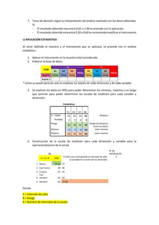 Pasos Para El Analisis Estadistico En Investigaciones Correlativas Pdf