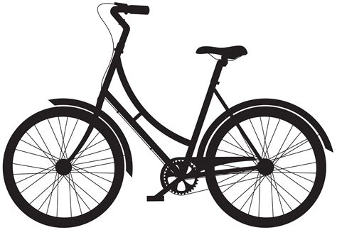 Bicycle Wheels Cycling Clip art - bicycle silhouette png download ...