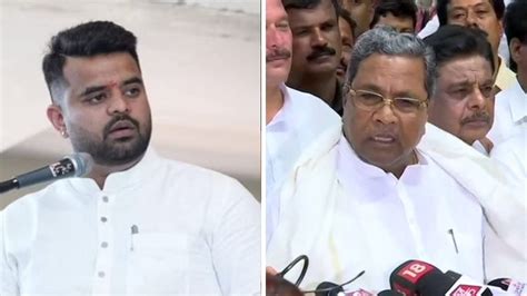 Karnataka Cm Siddaramaiah Orders Sit Probe Into Prajwal Revannas