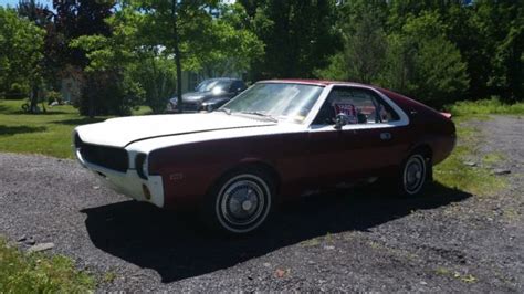 1968 Amc Amx Base Hardtop 2 Door 47l For Sale