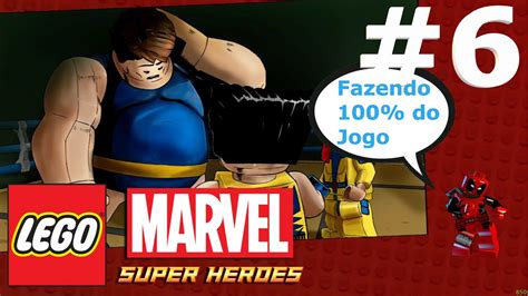 Lego Marvel Super Heroes Wolverine E Blob Treinando Na Academia