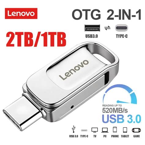 Lenovo In Type C Usb Flash Laufwerk F R Mobiltelefon Gb Drehbarer