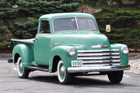 No Reserve 1950 Chevrolet 3100 5 Window Pickup 3 Speed For Sale On Bat