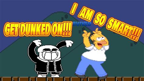 Underpants Sans And Homer Simpson Team Up In Survival Mode Funny Gaming