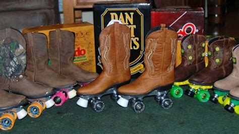 Cowboy Boot With Roller Skates Blasphemy Or Changing Times