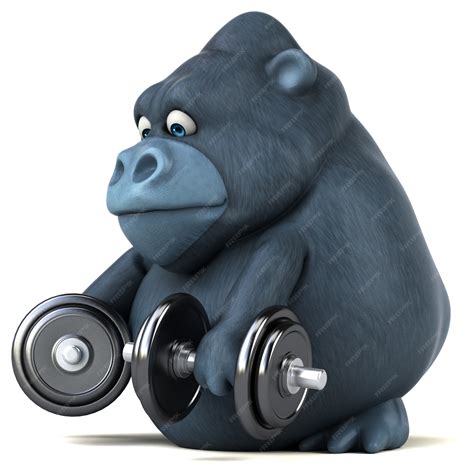 funny animal lifting weights 5