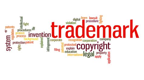 REGISTRATION OF PATENTS, TRADEMARKS AND OTHER INTELLECTUAL PROPERTY ...