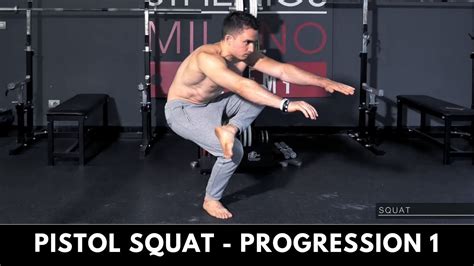 PISTOL SQUAT progression 1 - YouTube