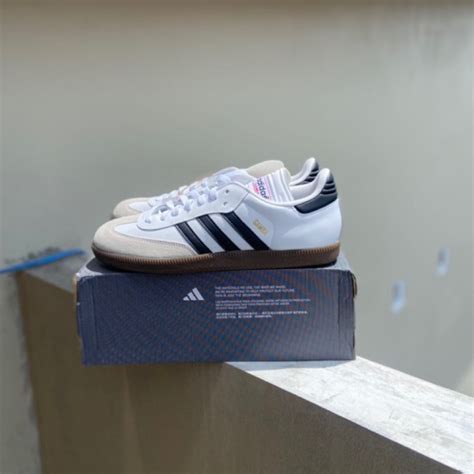 Jual Adidas Samba Classic White Original Resmi 100 Shopee Indonesia