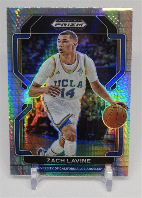 Zach Lavine Silver Hyper Ucla Bruins Prizm Draft Picks