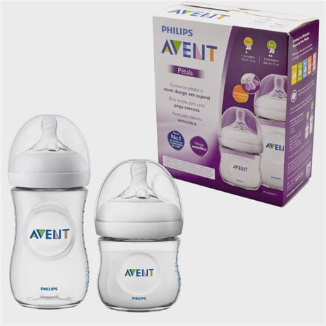 Kit Mamadeiras P Tala Ml Ml Transparente Avent No Shoptime