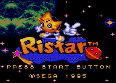 Ristar (Game Gear) (Nov 1, 1994 Prototype) | Ristar Wiki | Fandom