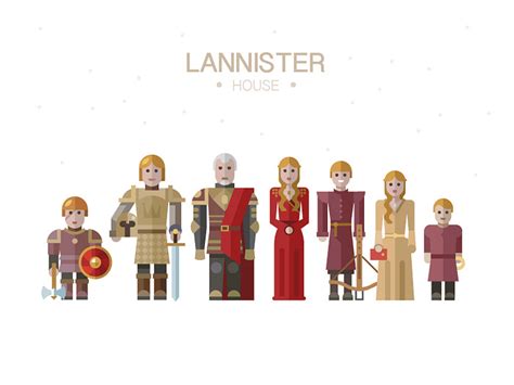 Lannister house by Beresnev on Dribbble