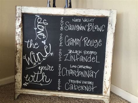 Napa Valley Wedding Chalkboard Chalkboardart Wedding Napa Valley Wedding Chalkboard Art