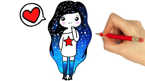 Como Dibujar Una NiÑa Como Dibujar Una Chica Youtube