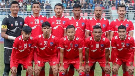 Nepal National Football Team Squad For World Cup Qualifier Season