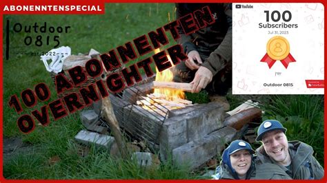 Abonnenten Special Biwakzelt Tarp Und Lagerfeuer Overnighter