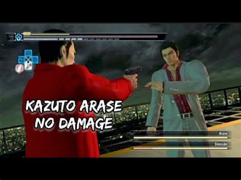 Yakuza 3 Remastered Kazuto Arase Boss Fight No Damage Hard YouTube