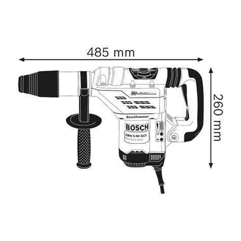 Martelo Perfurador Rompedor Bosch Gbh Dce W J Epta V Em