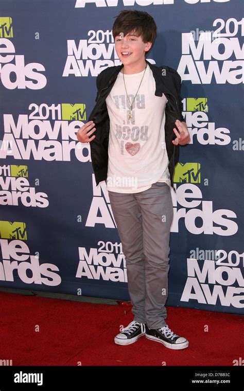 Greyson Chance Mtv Movie Awards Arrival Held At The Gibson