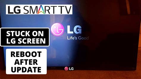 Lg Tv Stuck On Logo Screen