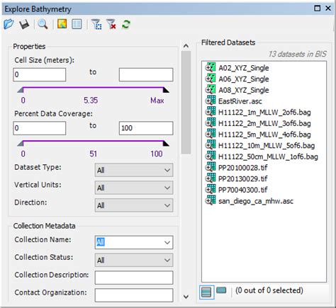 Removing Bathymetry Data From The Bis Geodatabasearcmap Documentaci N