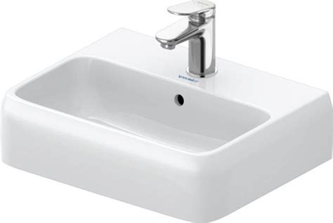 Duravit Qatego Lave Mains X Mm Partie Inf Rieure Vitrifi E Avec