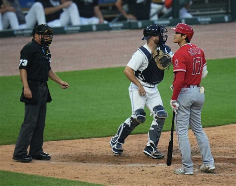 大谷 見逃し三振判定で球審にいら立ちネビン監督ショウが見たことがない スポニチ Sponichi Annex 野球