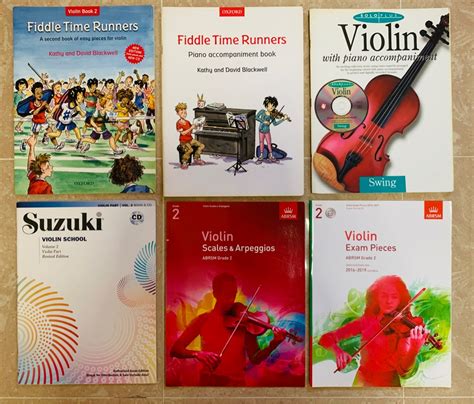 Abrsm Grade Violin Complete Set Of Books Hobbies Toys Music