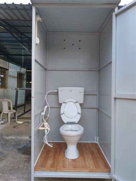 Prefab Portable Toilet Cabin No Of Compartments At Rs In Chennai