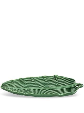 Bordallo Pinheiro Folhas Banana Leaf Dish Farfetch