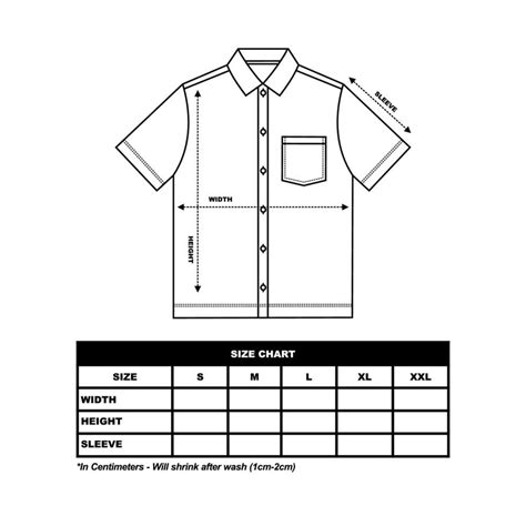 Men S Short Sleeves Military Shirt Size Chart Workshirt Black Short Sleeve Work Shirt