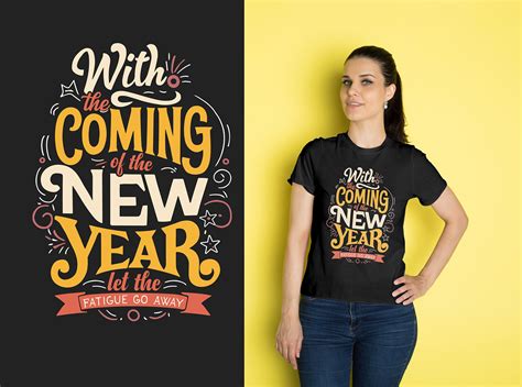 HAPPY NEW YEAR T-SHIRT DESIGN 2024 on Behance