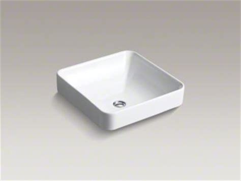 KOHLER| Vox Square Vessel Sink - Bathroom Sinks - by Kohler