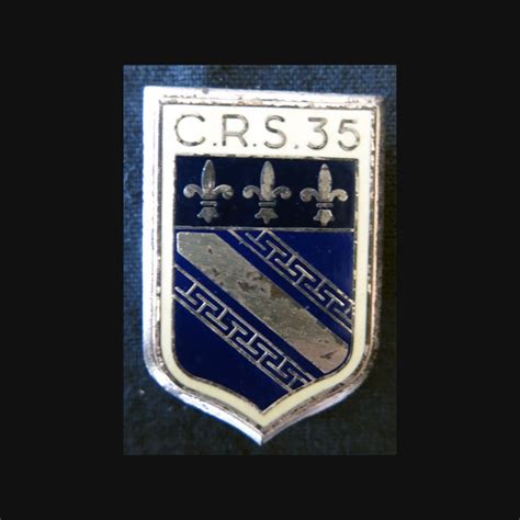 Crs Insigne Crs N De Troyes Fabrication Delsart Sens