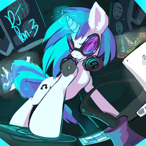 Vinyl Scratch Винил Скретч Dj Pon3 Mlp Art Minor