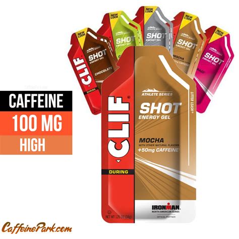 How Much Caffeine is in a Clif Shot Energy Gel?