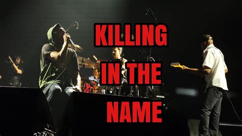 Rage Against The Machine Killing In The Name Live Nyc Youtube