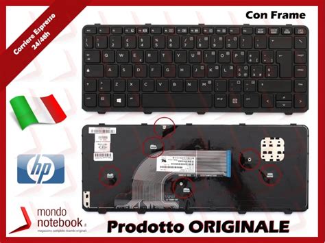 Tastiera Notebook HP ProBook 430 G2 440 G2 445 G2 Con Frame Italiana