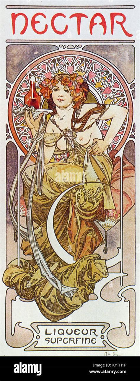 Belle Epoque Alphonse Mucha Alfons Maria Locandina Immagini E