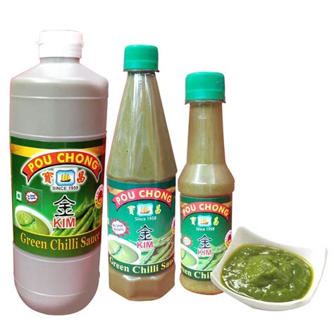 Green Chilli Sauce Pou Chong Foods Kim