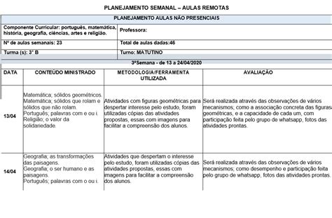 Plano De Aula M Sica Bncc Edukita