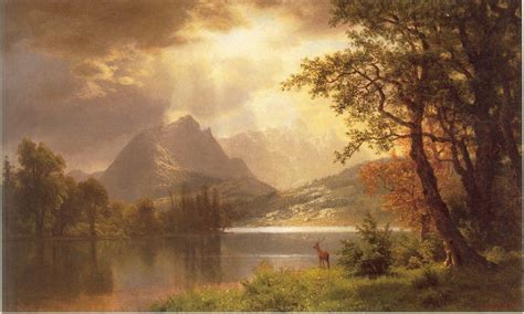 Estes Park Colorado Lienzo De Albert Bierstadt En Arte