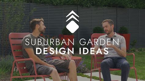 Suburban Garden Ideas // A Garden Design for a Shallow but Wide Plot ...