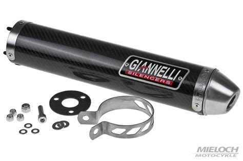 Końcówka wydechu tłumik Giannelli Strada Carbon Aprilia RS 125 94 14