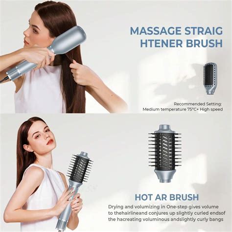 Hairstyler Airstyler Set En S Che Cheveux Brosse Ronde Brosse