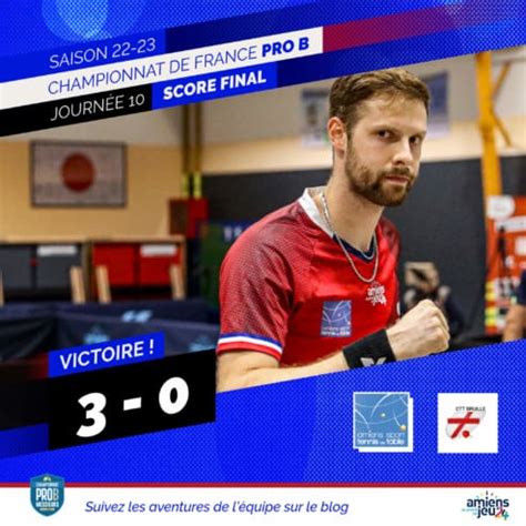 Pro B LAmiens Sport TT Simpose 3 0 Contre Bruille Le Mercredi 11