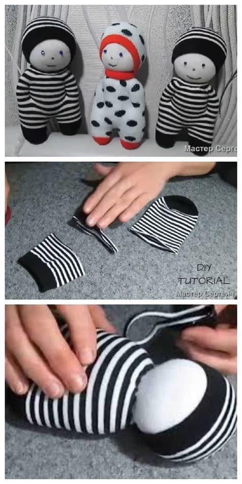 Maravillosos Mu Ecos Hechos Con Calcetines Bebeazul Top Diy Socks