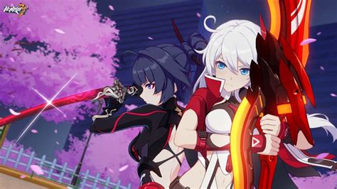 Honkai Impact 3rd Raiden Mei And Kiana Kaslana Kiamei Wallpaper