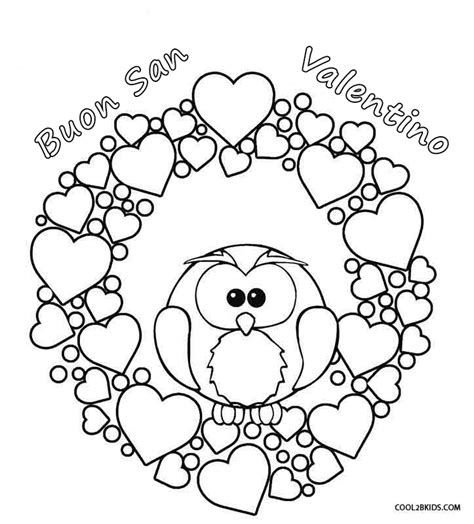 San Valentino Da Colorare Disegni Per Bambini Da Stampare